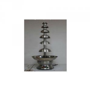 Stainless Steel Assembly B115S6P-40 115Cm 6Tiers Chocolate Fountain With Ce