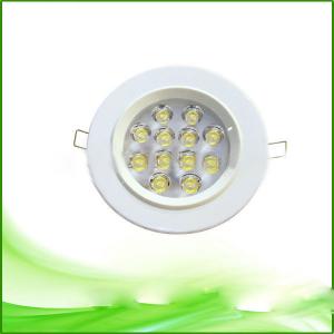 12w Ultrathin Pure Aluminium LED Downlight System 1