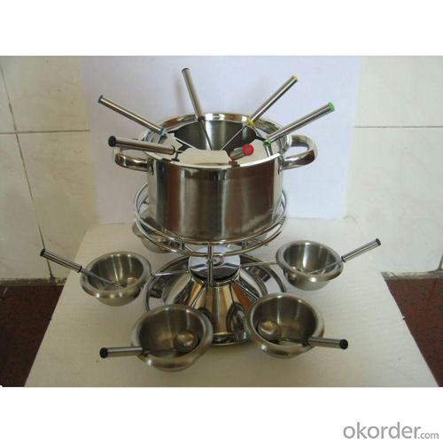 Stainless Steel Cheese Pot System 1