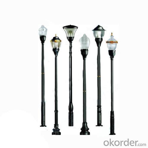 Municipal Construction Classic LED Garden Pole Light From China Manufacturer System 1