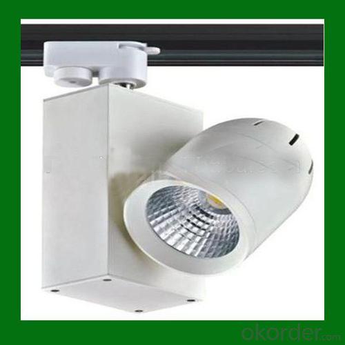 Sharp Chip 2Pin/3Pin/4Pin Cob Led Track Light,30W Dimmable Led Track Light System 1