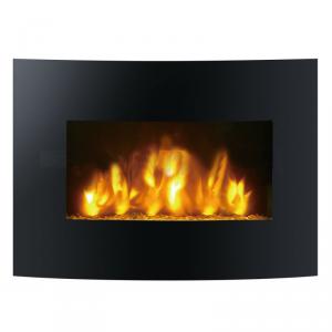 Wall Mounted Electric Fireplace with Remote Control
