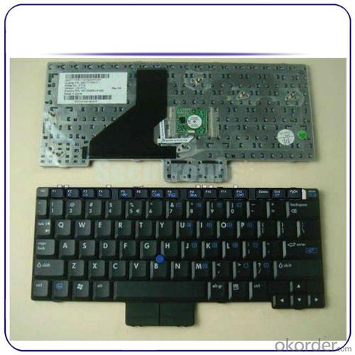 NEW ARRIVAL laptop keyboard for HP 2530P 2510P US version BLack color System 1