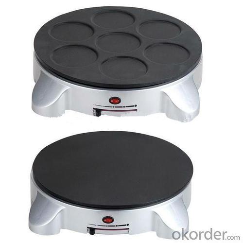 Electric Crepe Maker Machine with Detachable Non-stick Coating Plate System 1