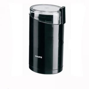 Black Electric Spice And Coffee Grinder With Stainless Steel Blades System 1
