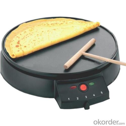 Crepe Maker with Five Different Temperature Adjustment System 1