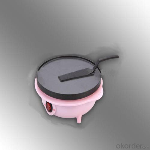 Mini Electric Crepe Maker with Skid-proof Rubber Feet System 1