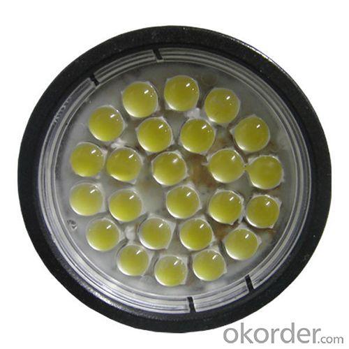 24Pcs 85-265V Ac White Color 5050Smd Gu10 Led Spotlight With Lense System 1