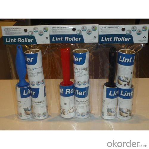 Carpet Adhesive Cleaning Lint Roller System 1