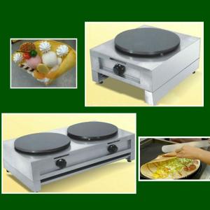 Gas Crepe Maker with Double Heads System 1