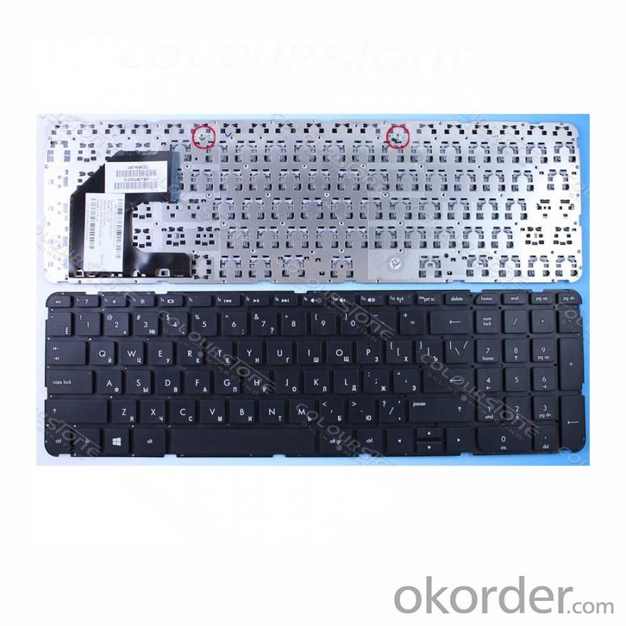 Brand New Laptop Keyboards For Hp Pavilion 15 Russian Keyboard Aeu36700310