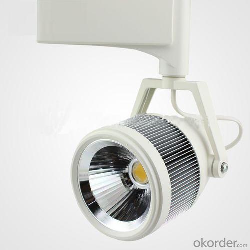 2014 New Design Cob 30W Led Track Light Adjustable System 1