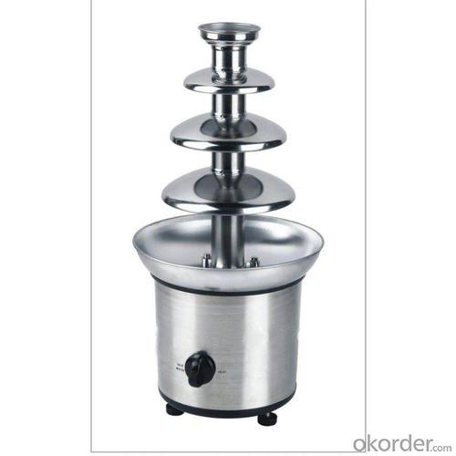 Stainless Steel Chocolate Fountain With S.S Base,Plastic Tower System 1