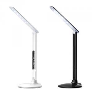 Touch Sensor Led Table Lamp With Clock And Modern Reading