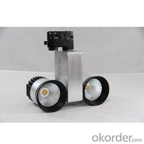 30W,40W High Power Led Track Light/ Cob Led Track Spot Light System 1