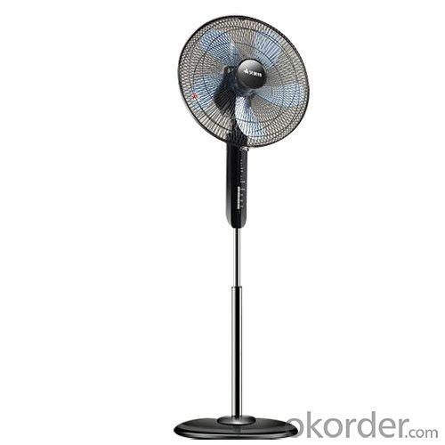 Rechargeable Fan with Pedestal Feature and LED Light System 1