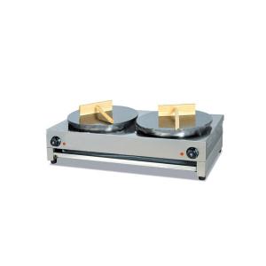 Double Heads Crepe Maker Made of Stainless Steel Electric Type System 1