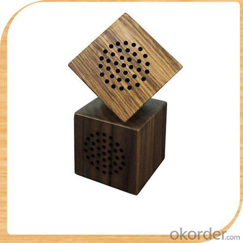 Wood USB Bamboo Portable Speaker And Wooden Bluetooth Speaker Wood Line In Speaker System 1