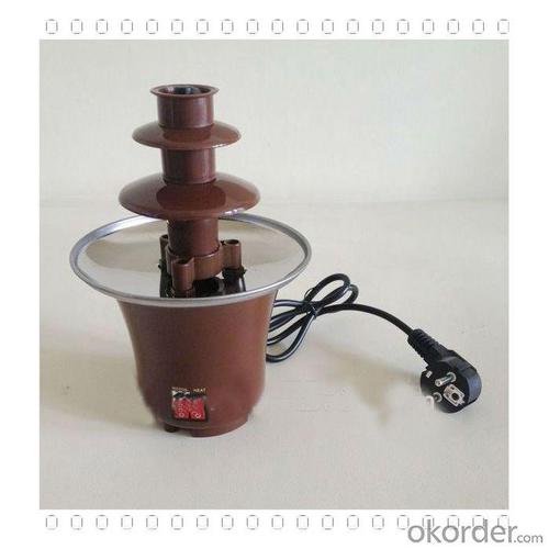 Fashion Style Rechargable Chocolate Fountain Tv System 1