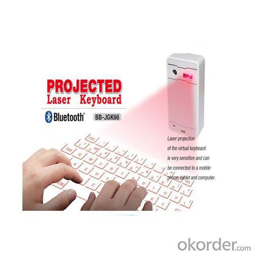 China Manufacturer Virtual USB Illuminated Wireless Bluetooth Laser Keyboard For Samsang For Iphone For Tablet For Notebook System 1