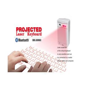 China Manufacturer Virtual USB Illuminated Wireless Bluetooth Laser Keyboard For Samsang For Iphone For Tablet For Notebook