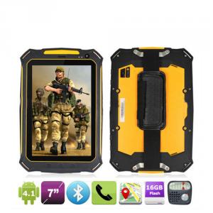 Ip67 Quad Core Waterproof Dustproof Shockproof With 3G Gps Wifi Bt Vatop 7&Quot; Rugged Android Tablet