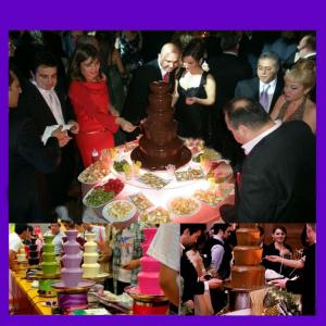 2014 Very Hot 4-Tier Chocolate Fountain China With Ce System 1