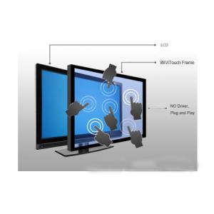46&#39;&#39; Usb Infrared Multi Touch Screen, Ir Multi Touch Overlay,, Muti Touch Frame System 1