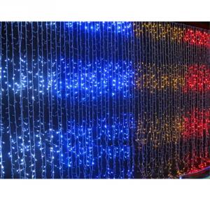 Led Curtain Lights Copper Wire String Ul Led Christmas Light
