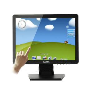 Hot 15 Inch Led Lcd Tft Resisitive Touch Monitor With Vga Hdmi System 1