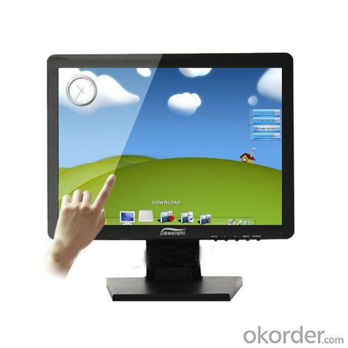 Hot 15 Inch Led Lcd Tft Resisitive Touch Monitor With Vga Hdmi System 1