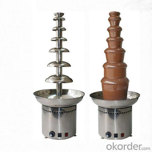 7 Tiers Commercial Chocolate Fountain System 1