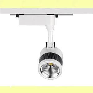 Cob 30W Dimmable Led Track Light 2200-2600Lm 24Degree Cob Led Track Light 25W 3 Phase 4 Wires System 1