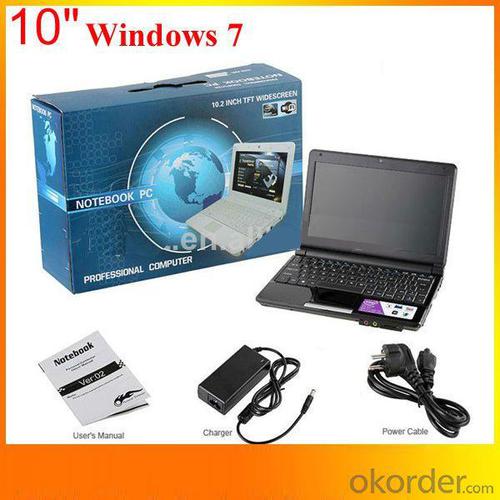 Shenzhen Ultra-thin Wholesale Used Laptop Computer 10.2inch Win7 Mini Laptop Dual Core Direct Bulk Buy Cheap Laptops from China System 1