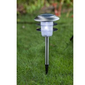 Hj-8230 Stainless Steel Solar Lawn Light By Professional Manufacturer System 1