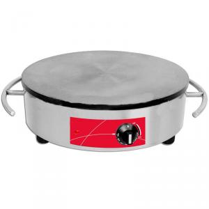 Stainless Steel Electric Crepe Maker with Thermostat Control