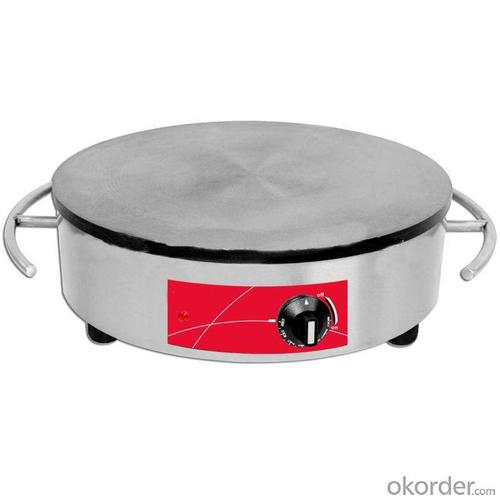 Stainless Steel Electric Crepe Maker with Thermostat Control System 1