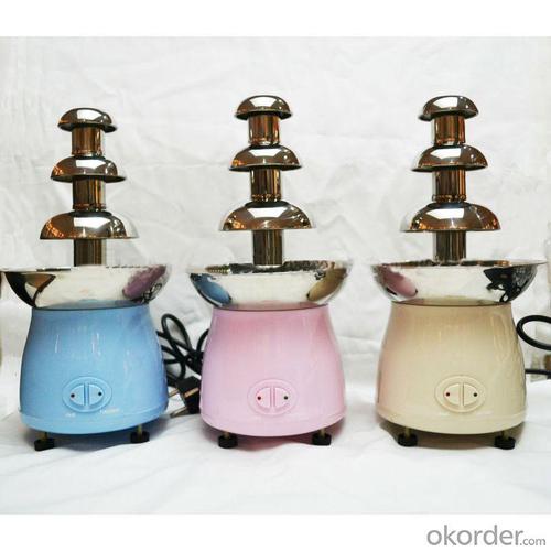 Colourful Mini Chocolate Fountain (Home Use) System 1