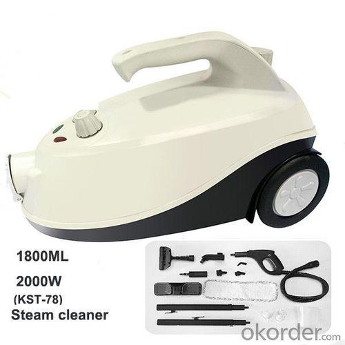 Hot Selling Steam Cleaner With 1.8L Boiler And 2000W Power-High Grade System 1