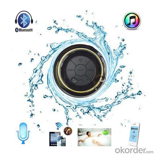 2014 Newest Waterproof Wireless Bluetooth Shower Speaker System 1