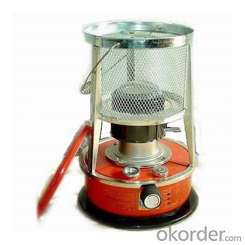 Kerosene Heater with Metal Chimneys and Fiberglass Wicks System 1