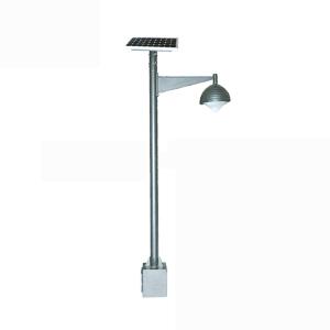 Led Garden Light 3.5M Height Iron Pole Solar Panel Battery LED Lamp From China Factory System 1