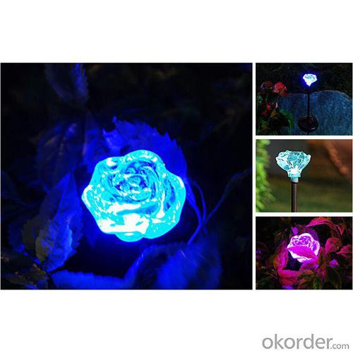 Hot Selling New Product Solar Flower Solar Lights For Garden By Professional Manufacturer System 1