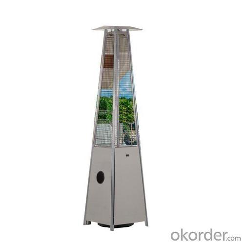 Gas Heater Stainless Steel Triangle Patio Heater System 1