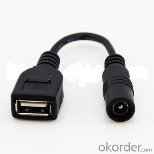 5.5*2.1Mm Dc To Female Usb Power Charge Cable System 1