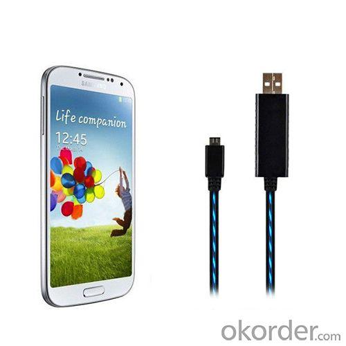 New For Samsung Usb Light Cable Charger For Galaxy S4 I9500 New Cable Accessories System 1