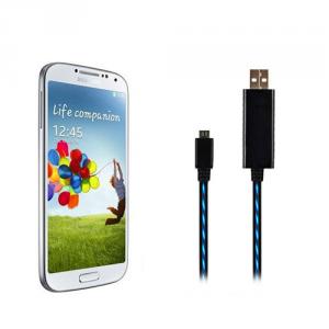New For Samsung Usb Light Cable Charger For Galaxy S4 I9500 New Cable Accessories System 1