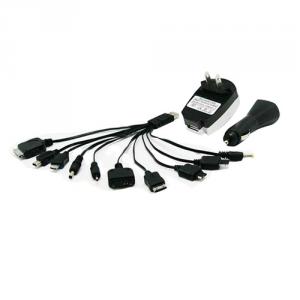 10 In 1 Cell Phone For Psp Digital Camera Usb Wall Car Charger Adapter