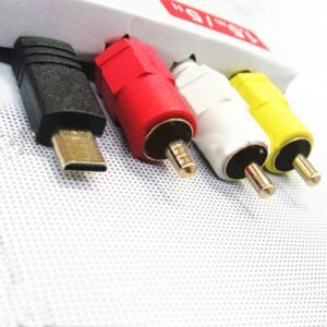 New Oem Micro To 3 Rca Vmc-15Mr2 Av Cable For Sony Hdr-Cx380E Hdr-Cx390E Hdr-Cx510E System 1