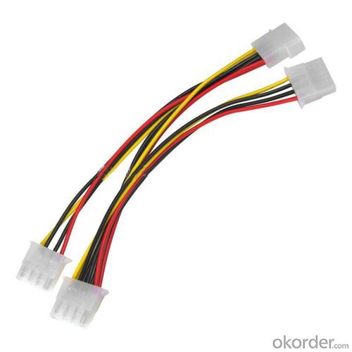 For 4-Pin Ide 1 To 3 Splitter Power Cable System 1